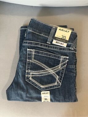 Ariat R.E.A.L Mid Rise Stretch Ivy Stackable Straight Leg Jean *TALL SIZE*